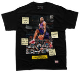 Vince Carter Iconic Dunk Sticky Note Art T-Shirt